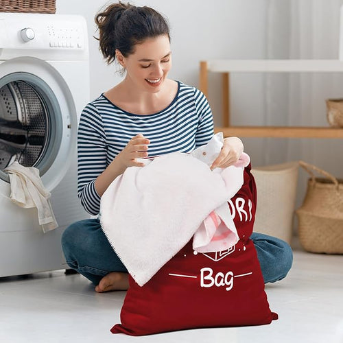 2 Pcs Large Travel Laundry Bags - Image 2