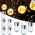 GIGALUMI Solar Lights Outdoor Waterproof, 8 Pack Solar Hanging Lights Garden by GIGALUMI