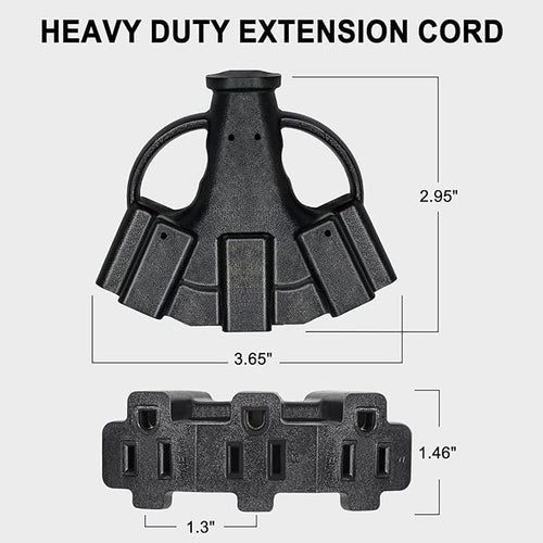 6FT 12/3 Outdoor Extension Cord - Image 2