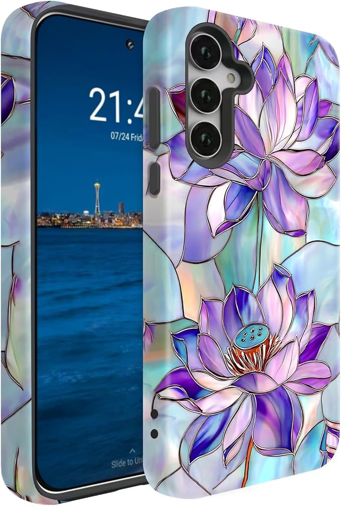 Compatible for Samsung Galaxy A57 5G Case, Dual Layer Heavy Duty 2 in 1 by BSMOSPER