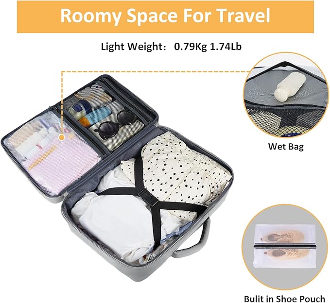 Taygeer Carry On Backpack, Womens Travel Backpack - Image 5