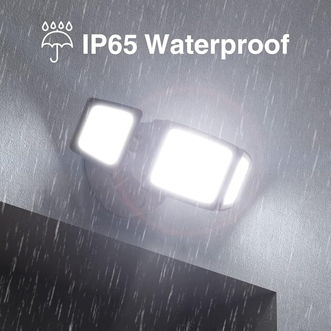 Onforu 70W LED Dusk to Dawn Flood Lights, 7000LM Brown Exterior Security - Image 5