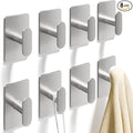 pickpiff Adhesive Towel Hooks for Bathroom: 20LB Extra Strong Wall Hanger for by pickpiff