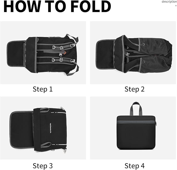 35L Lightweight Packable Backpack – Durable Foldable Daypack - Image 7