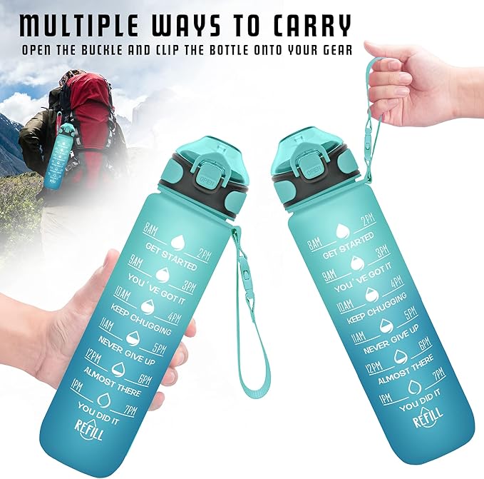 Enerbone 32 oz Drinking Water Bottle - Image 6