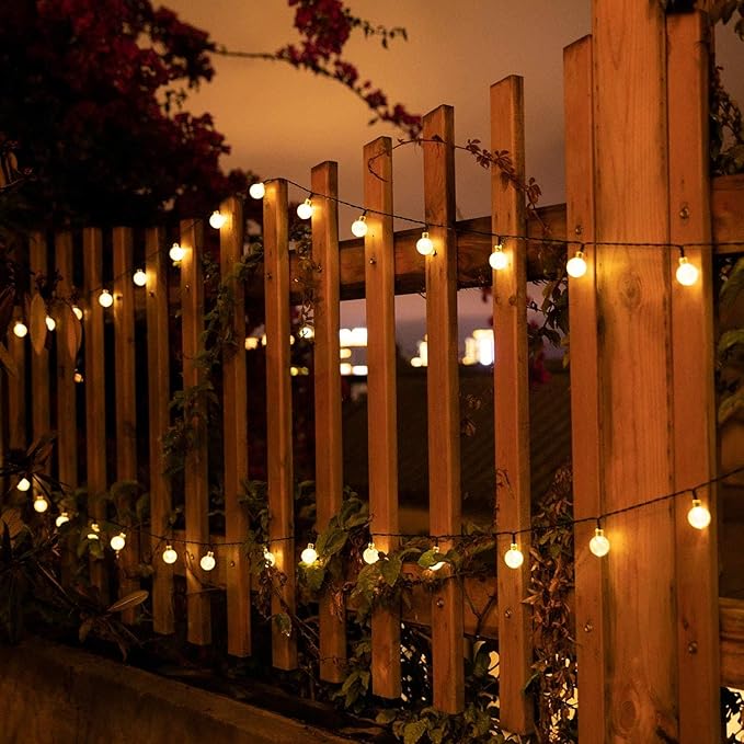 Solar String Lights Outdoor 60 LED 36FT - Image 8