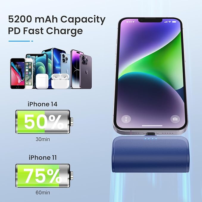 Mini Portable Charger Power Bank - Image 4