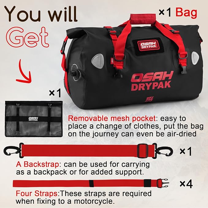 OSAH DRYPAK Waterproof Duffel Bag - Image 8