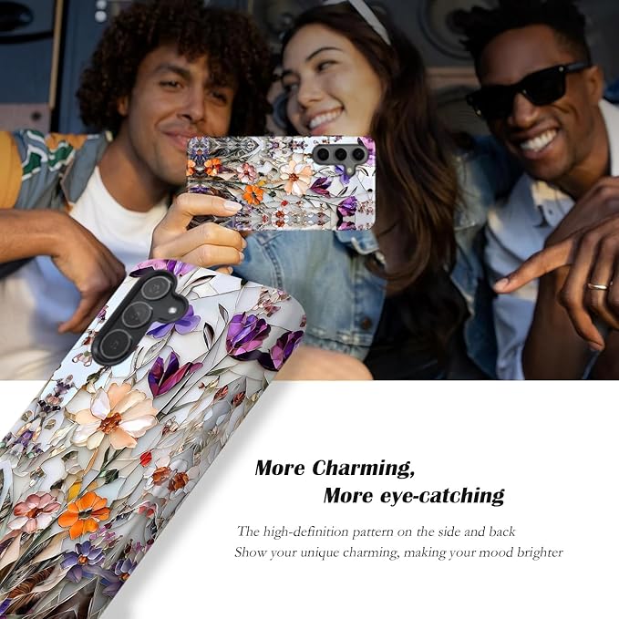 Compatible for Samsung Galaxy S25 FE 5G Case, Dual Layer Heavy Duty 2 in 1 - Image 4