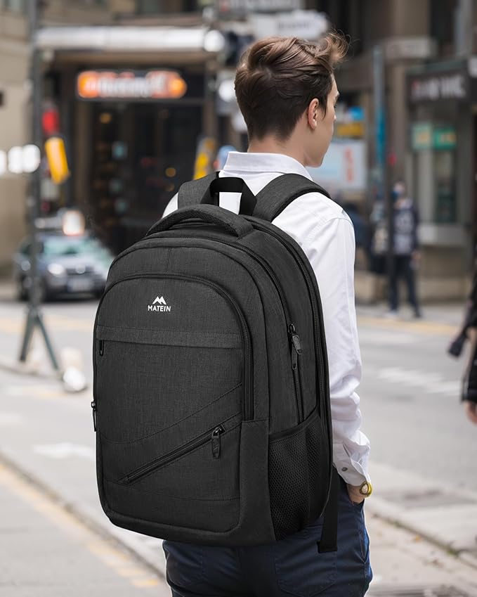 MATEIN 18.4 Inch Laptop Backpack 50 L, Extra Large Anti Theft Carryon Backpack - Image 6