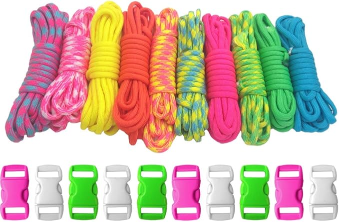 Paracord Planet 550lb Type III Paracord Combo Crafting Kits by ParacordPlanet