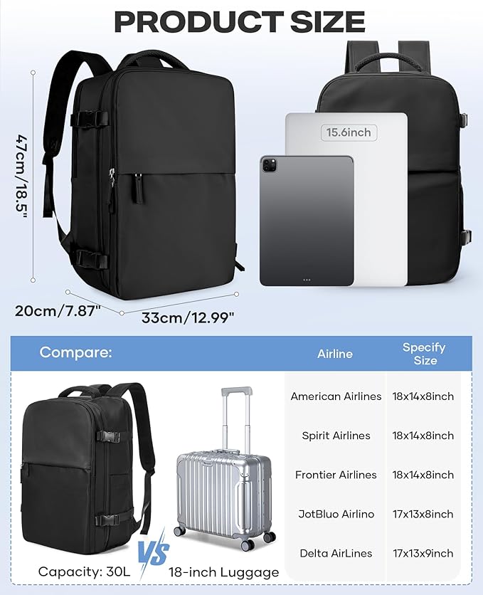 coofay Vacuum Backpack Travel - Image 5