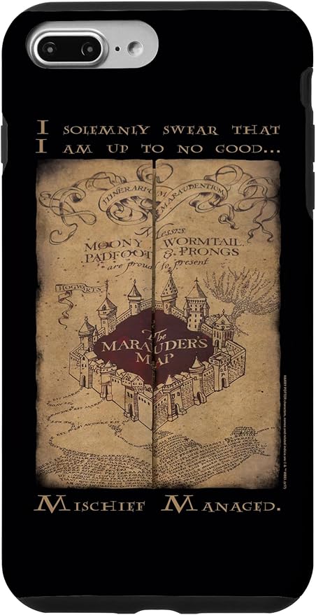 iPhone 7 Plus/8 Plus Harry Potter Marauder's Map Words Case by HarryPotter