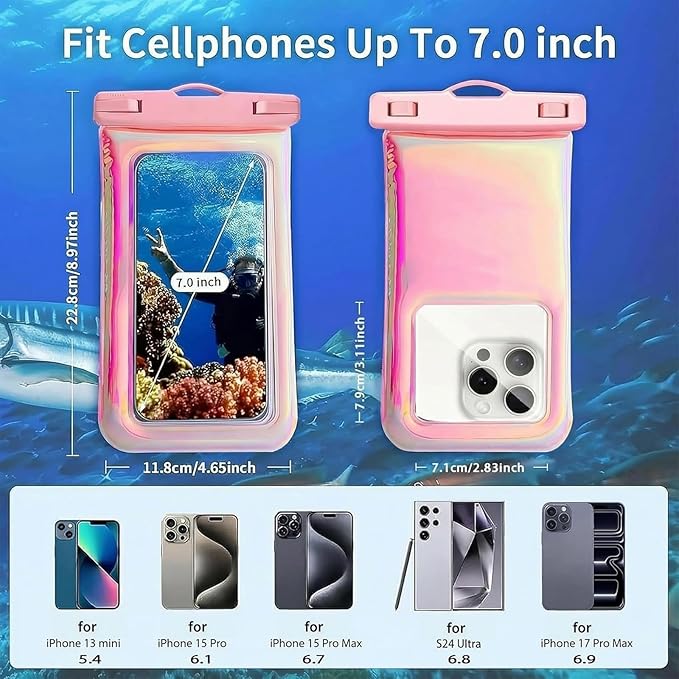 Floatable Waterproof Phone Pouch Case 2 pax - Image 3