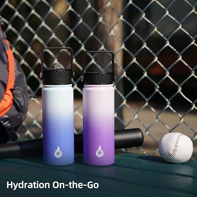 BJPKPK 40oz Stainless Steel Insulated Water Bottle - Image 2