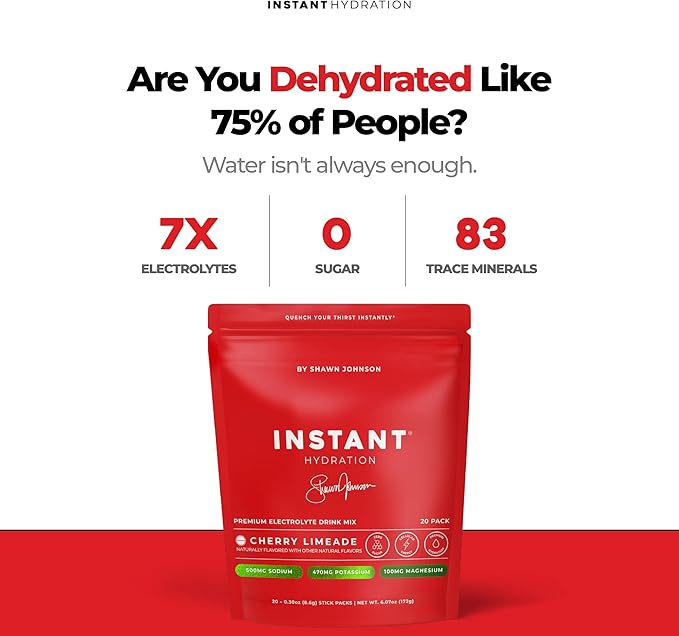 Instant Hydration Sugar Free Electrolytes Powder Packets - Image 2