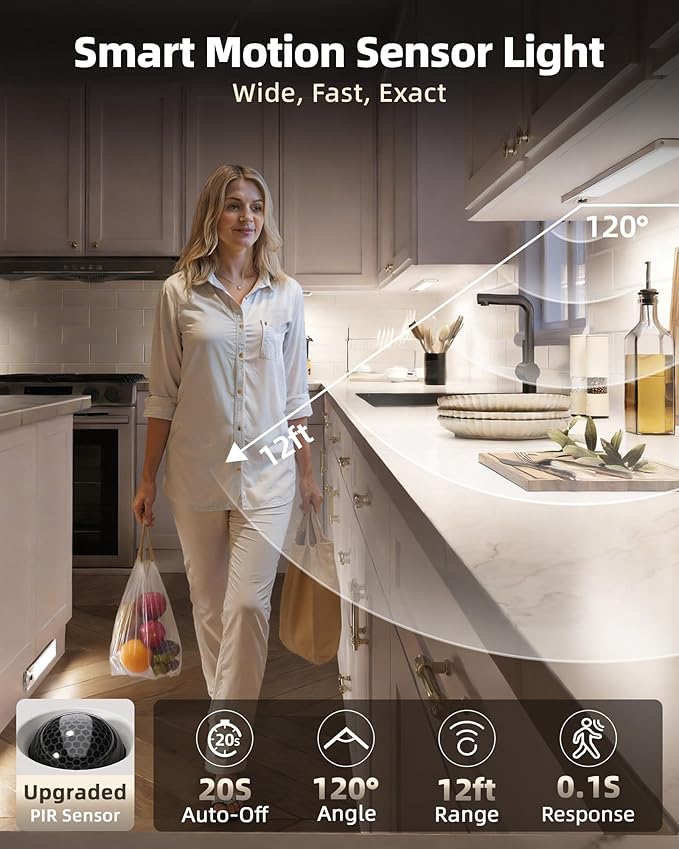 EZVALO 5-Pack Under Cabinet Lighting - Image 3