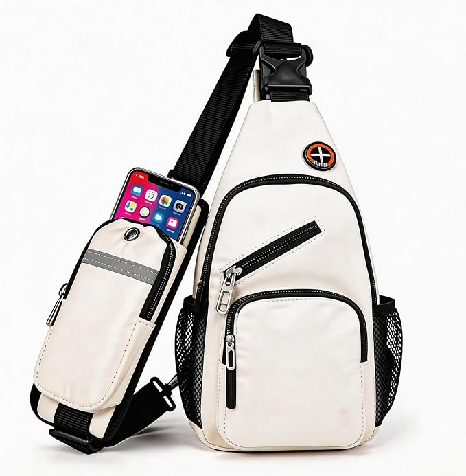 JENAGREEN Waterproof Sling Backpack Crossbody Sling Bag by JENAGREEN