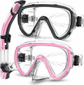 Bairuifu 2-Pack Snorkel Gear for Adults | Enhanced Anti-Fog & Anti-Leak by BAIRUIFU