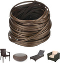 M METERXITY 1-Pack Wicker Repair Kit, 5mm x 33ft/10m Plastic Flat Rattan by MMETERXITY