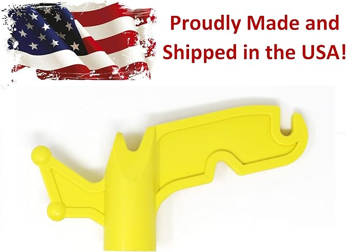 JSP Manufacturing Multi-Purpose Plastic Utility Hook Screw On Pole Attachment - Image 8