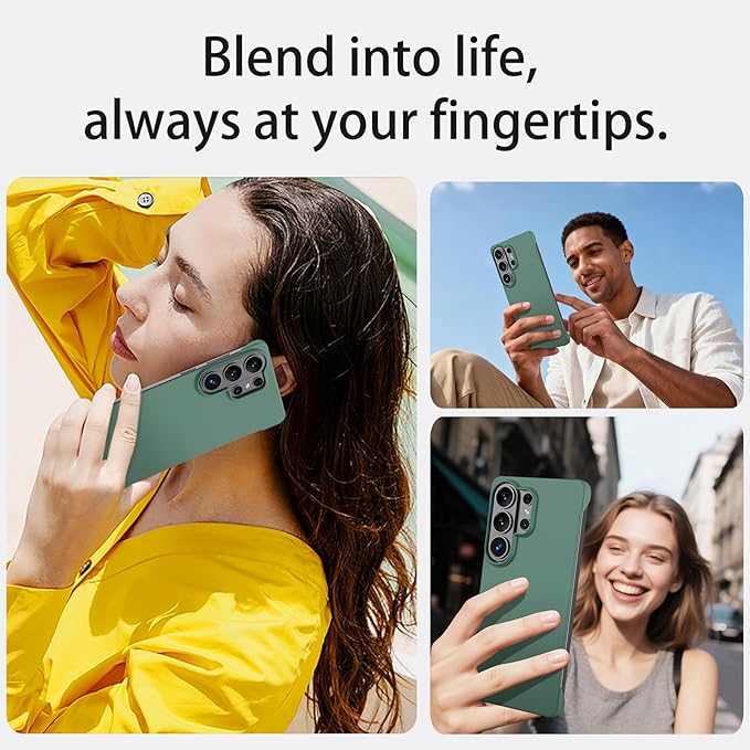 GRECAZO Slim Borderless for Samsung Galaxy S26 Phone Case 6.3" Ultra-Thin - Image 7