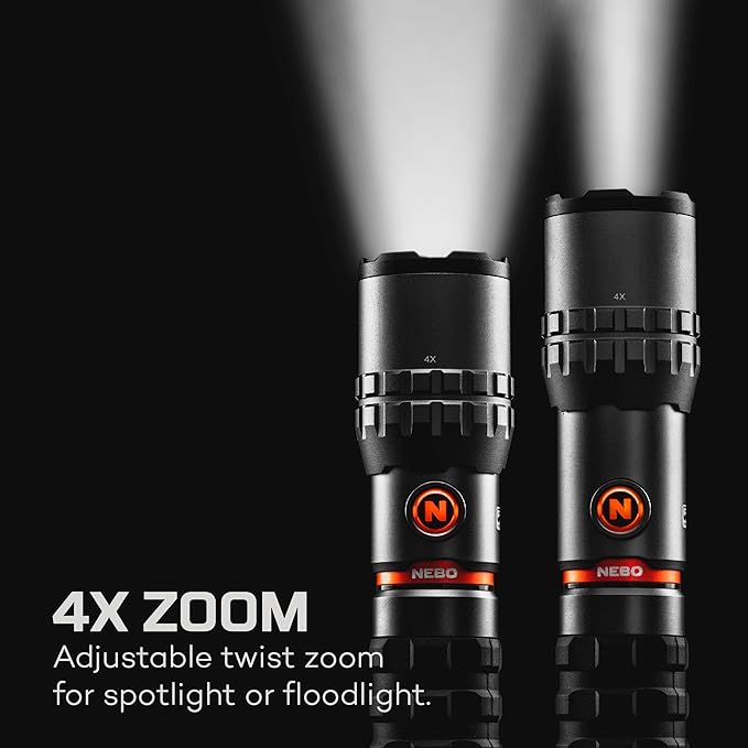 NEBO SLYDE KING Flashlight | High Lumens, Rechargeable COB Work Light & LED - Image 7