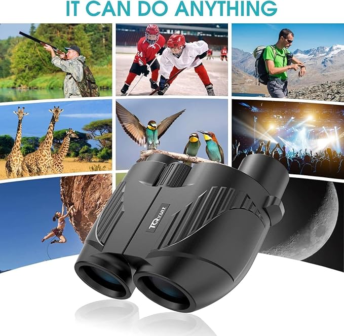 20X25 Compact Binoculars for Adults, Large Eyepiece Waterproof Binocular - Image 7