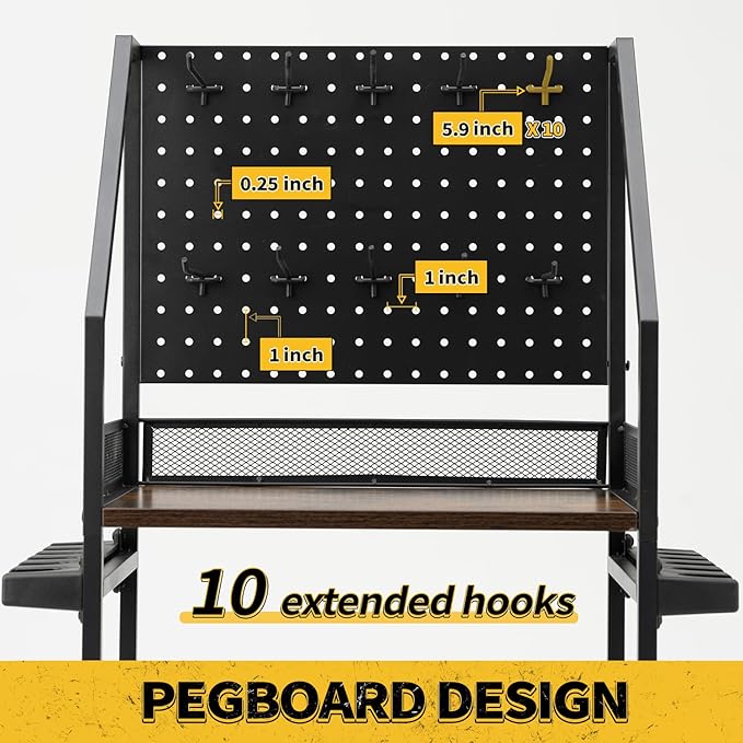 SOYEEZE Fishing Rod Holders for Garage - Image 4