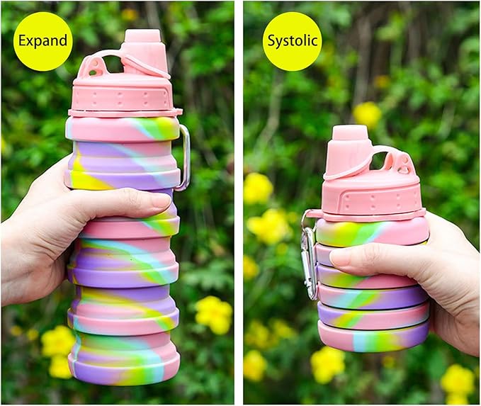 Collapsible Water Bottles Travel water bottle Sports Portable Sport Water - Image 6