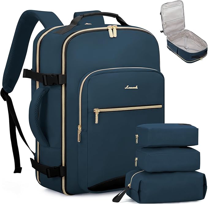 LOVEVOOK Travel Backpack for Women & Men 40L, Airline Approved Carry On by LOVEVOOK