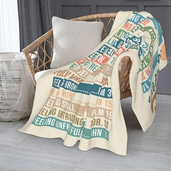 Jakayla Bible Emergency Numbers Christian Blanket Christian Gifts - Image 3