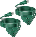 DEWENWILS 15 FT Outdoor Extension Cord, Weatherproof 16/3 SJTW Power Cable by DEWENWILS
