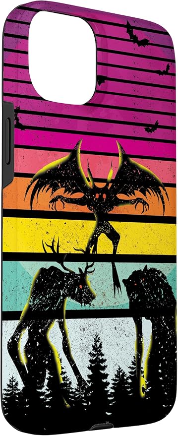 Cryptkin Cute Mothman Cryptid Map Case - Image 3