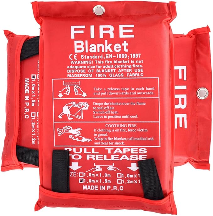 Parcil Safety PD-452 Emergency Fire Blanket Car Emergency Kit Fire Extinguisher - Image 2