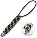 M-Tac Skull Knife Lanyard with Bead – Paracord Lanyard by M-Tac