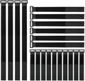 YiwerDer Reusable Fastening Cable Straps and Cable Ties Set 20 Pack, Adjustable by YiwerDer