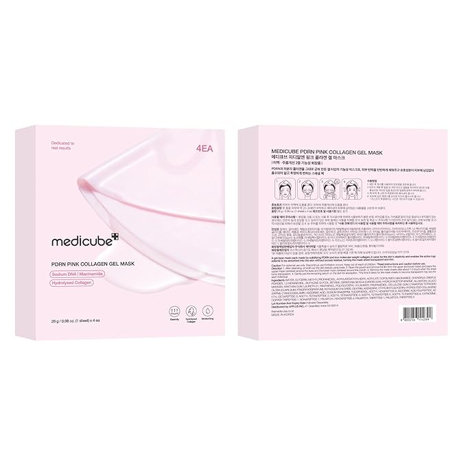 medicube Jelly Gel Mask with Salmon DNA PDRN Pink Collagen | Overnight Face Mask - Image 8