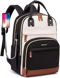 Laptop Backpack for Women Work Bookbag: 18 Inch College Backpacks by BAGSWAN
