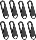 OXT 8 PCS Black Upgraded Zipper Pull, Premium Zipper Pull Replacement, Zipper by OXT
