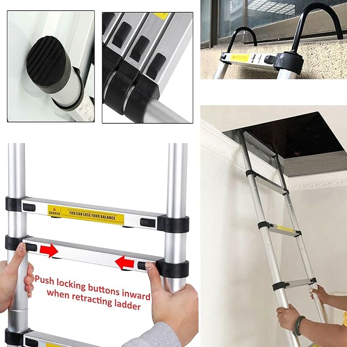 Extension Ladder 20.34 FT Telescoping Ladder - Image 5