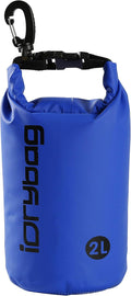 IDRYBAG Dry Bag for Kayaking Waterproof 2L/5L/10L/15L/20L, Small Dry Sack by iDrybag+
