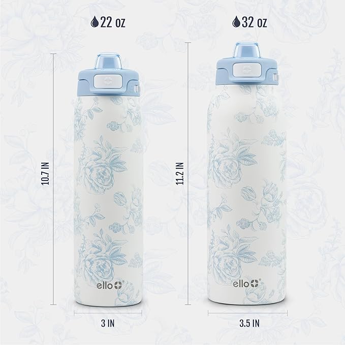 Ello Pop & Fill 32oz Stainless Steel Water Bottle - Image 7