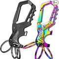 Kivssi Heavy duty metal keychains, Carabiner clip Car key chains, Fashion by Unknown