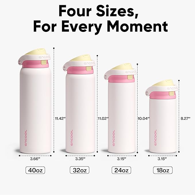 ENCOOL Leakproof Insulated Water Bottle - Image 9