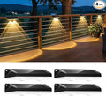 Brightown 4 Pack Solar Lights Outdoor Waterproof, Color Changing Solar Fence by Brightown