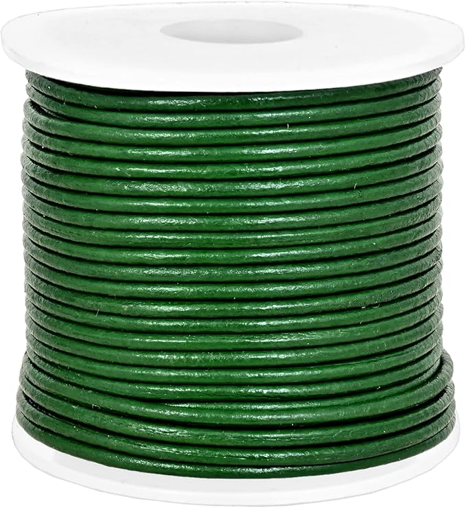 GENIQUE Real/Genuine Round Leather String Cord - Image 2