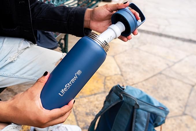LifeStraw Go Series — Insulated Stainless Steel Water Filter Bottle - Image 4