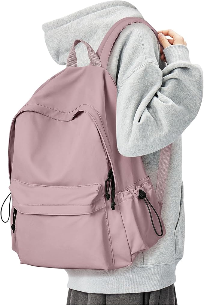 BJLFS Purple Backpack for Girls Women, Waterproof High School Bookbag, by BJLFS
