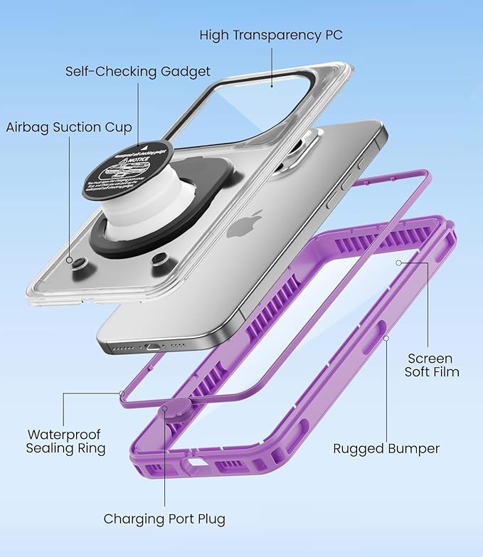 WIFORT Waterproof Phone Case - Image 7
